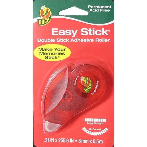 Tape Adhesive Roller Easy Stck, School Supplies