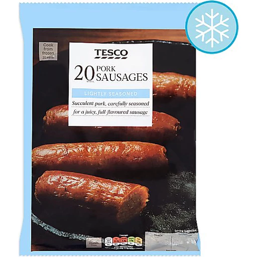 Tesco Pork Sausages | 900g | Tesco | Walter Mart