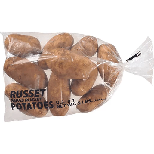 vitamin Evaluation Weave Potato White 5 Lb Bag | Shop | Fresh Seasons Market