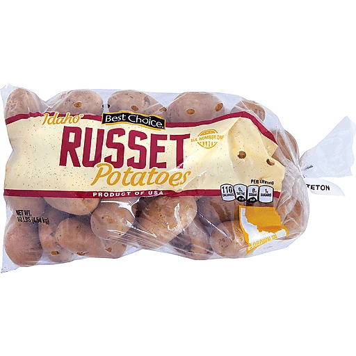 Maiden Citizenship Perth Russet Potatoes - 10 lb. Bag | Potatoes & Yams | Edwards Food Giant