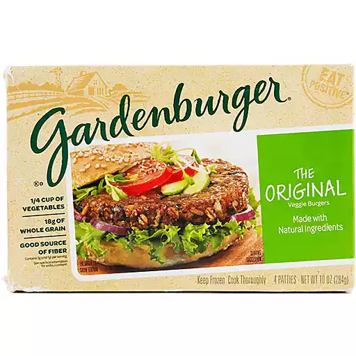 Gardenburger The Original Veggie Burgers 4 Ct Meat