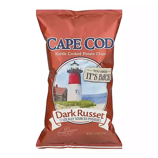 Cape Cod Potato Chips Dark Russet Kettle Cooked Potato D Agostino