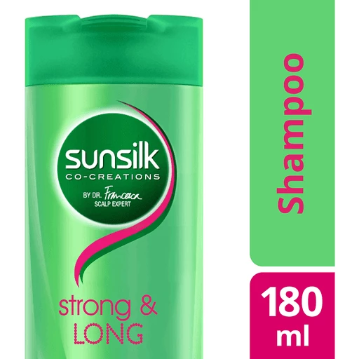 Sunsilk Shampoo Strong & Long | 180ml | Hair Care | Walter Mart